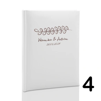 Album ślubny, wsuwany, 200 zdjęć 10x15, personalizowany, 12 wzorów